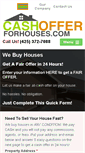 Mobile Screenshot of cashofferforhouses.com